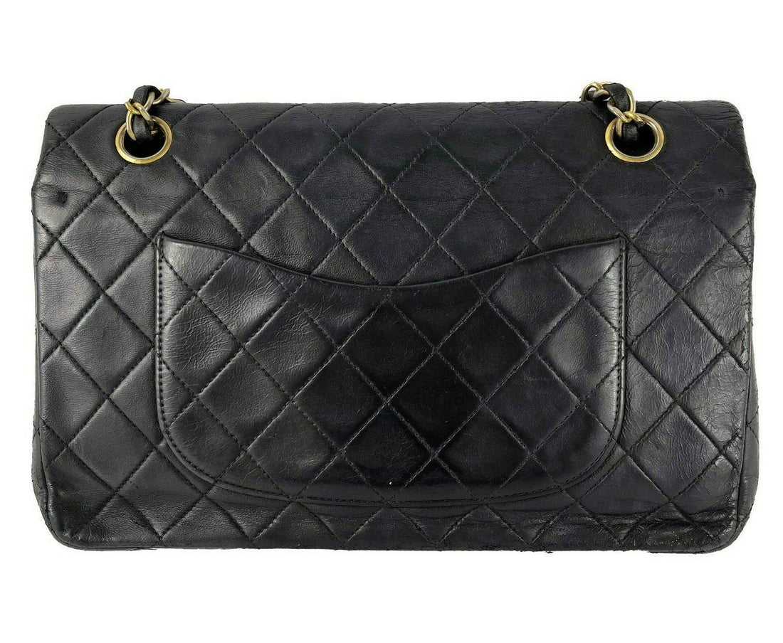 CHANEL-  Medium Classic Double New - Black Shoulder Bag / Crossbody