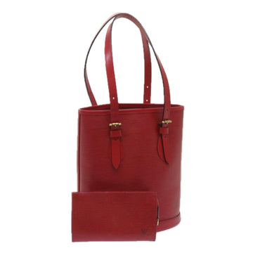 Louis Vuitton Bucket Pm  Leather Shoulder Bag