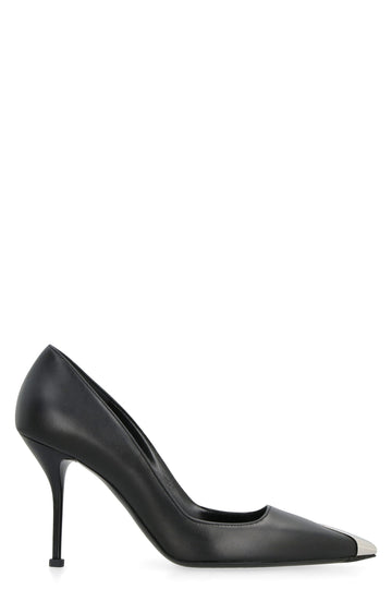 PUNK LEATHER PUMPS