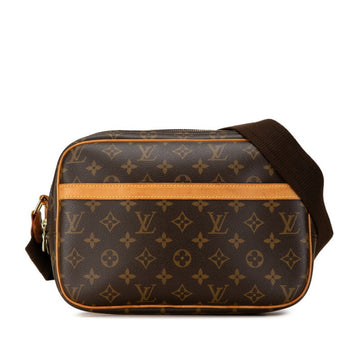 Louis Vuitton Reporter Pm  Canvas Shoulder Bag
