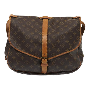Louis Vuitton Saumur 35  Canvas Shoulder Bag