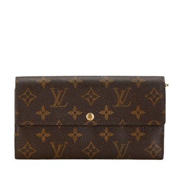 Louis Vuitton Sarah  Canvas Wallet