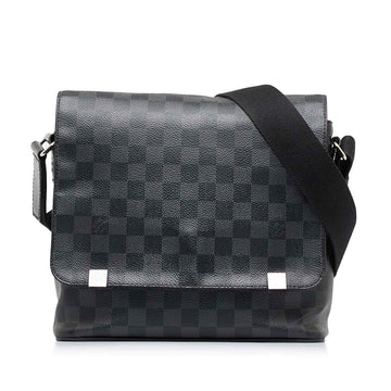 Louis Vuitton Women's  Damier Graphite District PM Crossbody Bag