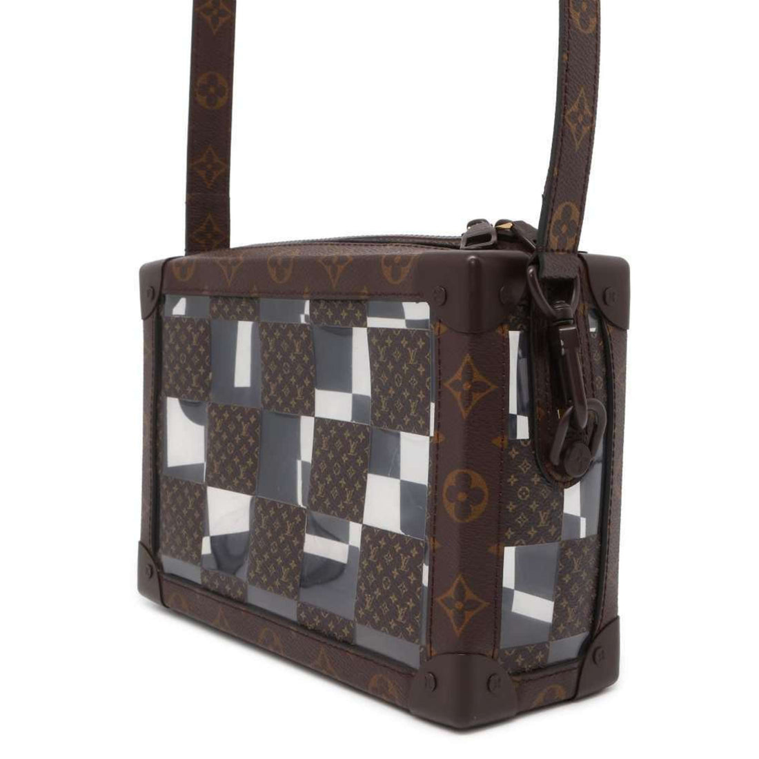 Louis Vuitton Soft Trunk  Canvas Shoulder Bag