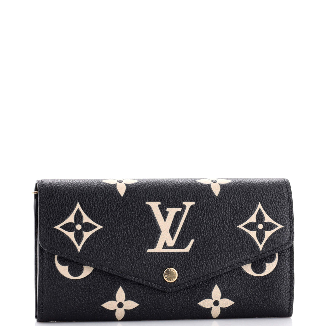 Sarah Wallet NM Bicolor Monogram Empreinte Giant
