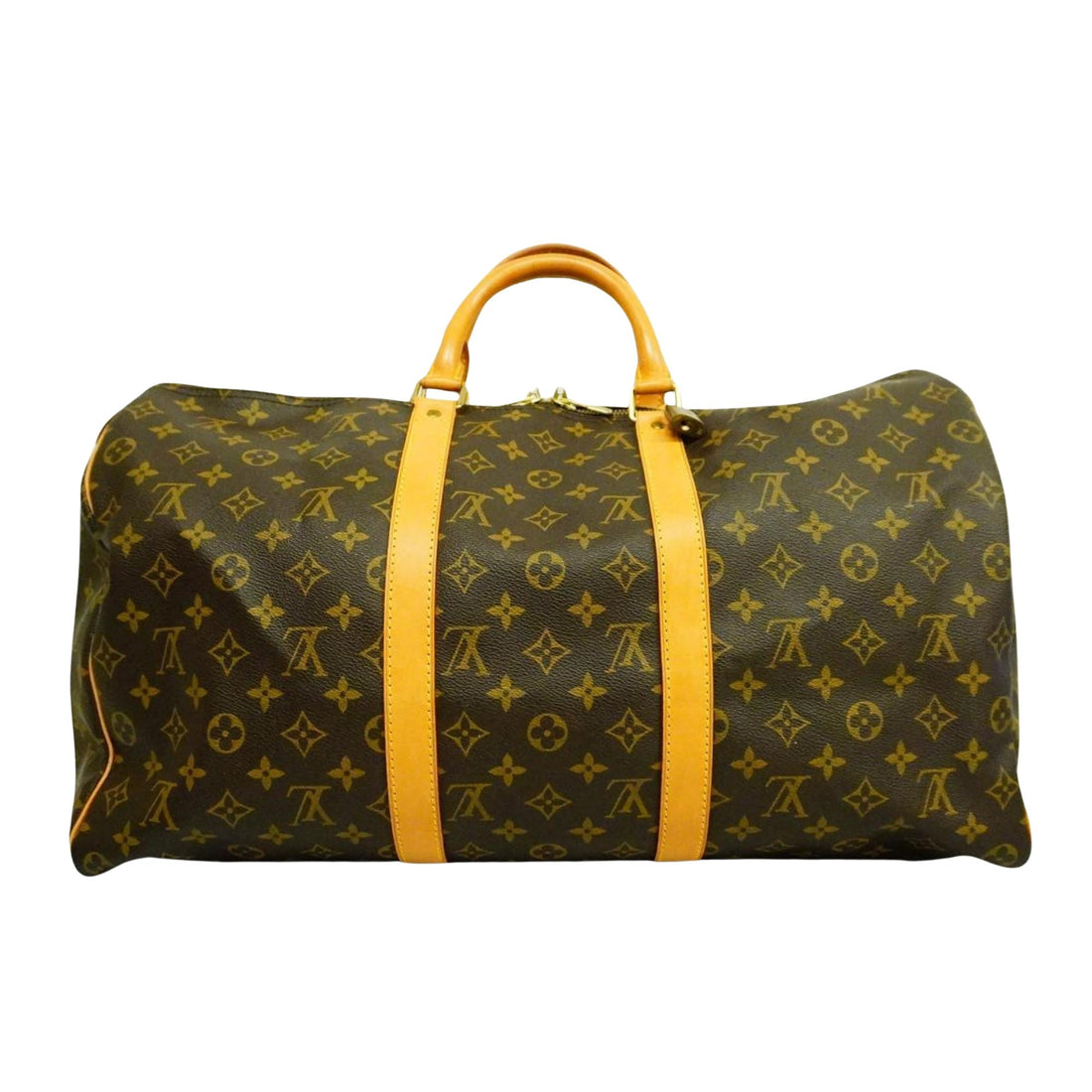 Louis Vuitton Keepall 50  Canvas Travel Bag