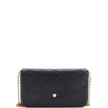 Felicie Pochette Monogram Empreinte Leather