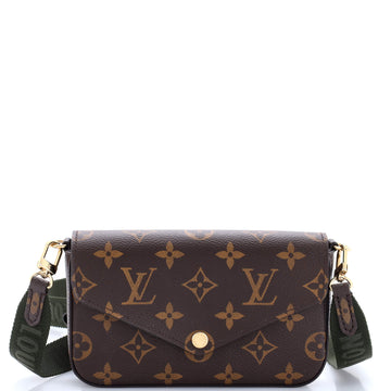 Felicie Strap & Go Handbag Monogram Canvas