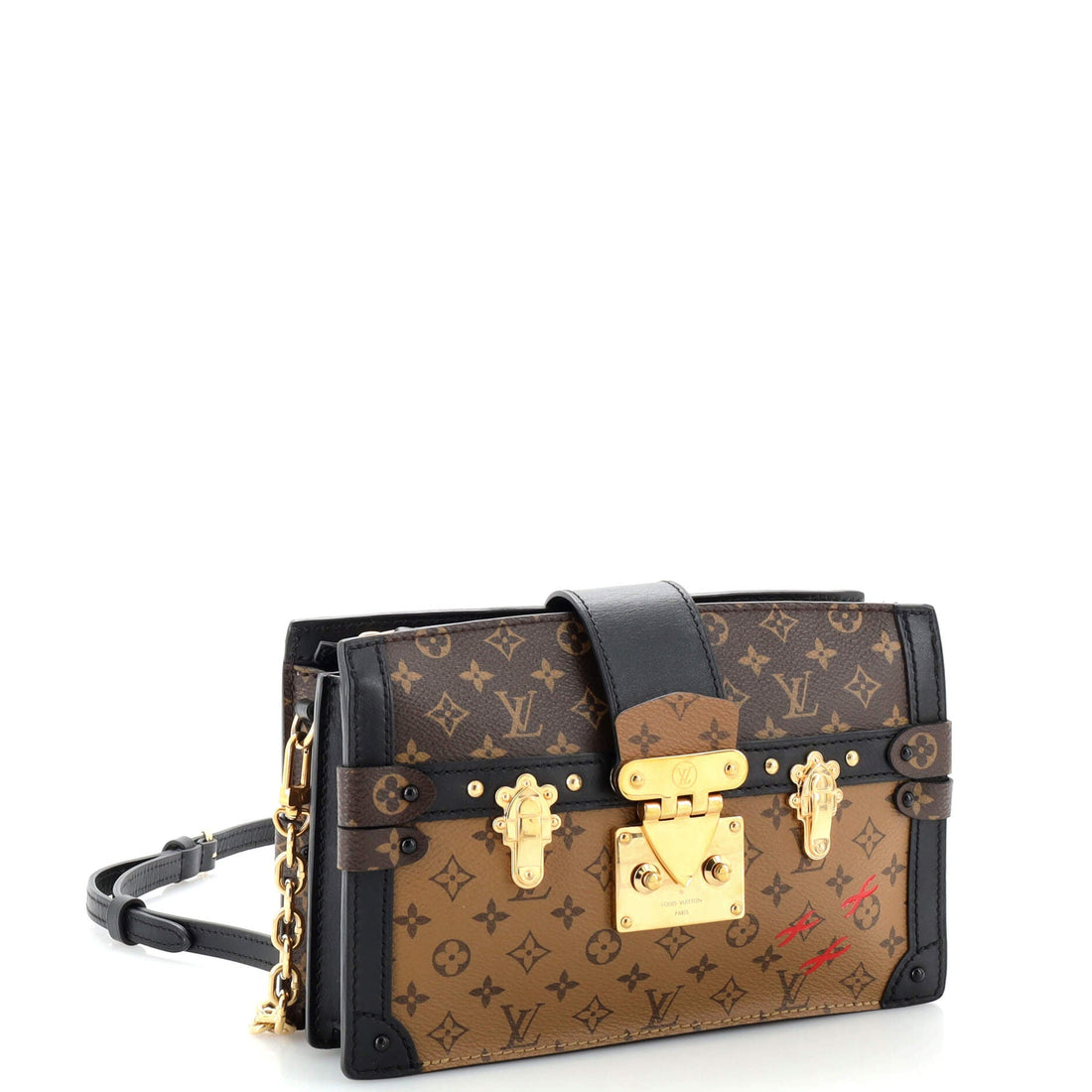 Trunk Clutch Reverse Monogram Canvas