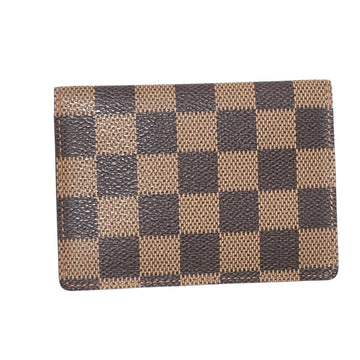 Louis Vuitton Porte Carte Double  Canvas Wallet