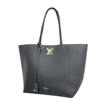 Louis Vuitton Lockme  Leather Tote Bag