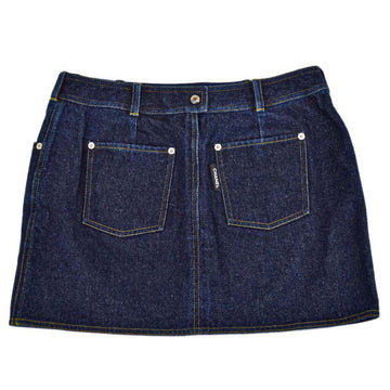 Chanel Spring 1996 Denim Skirt #42