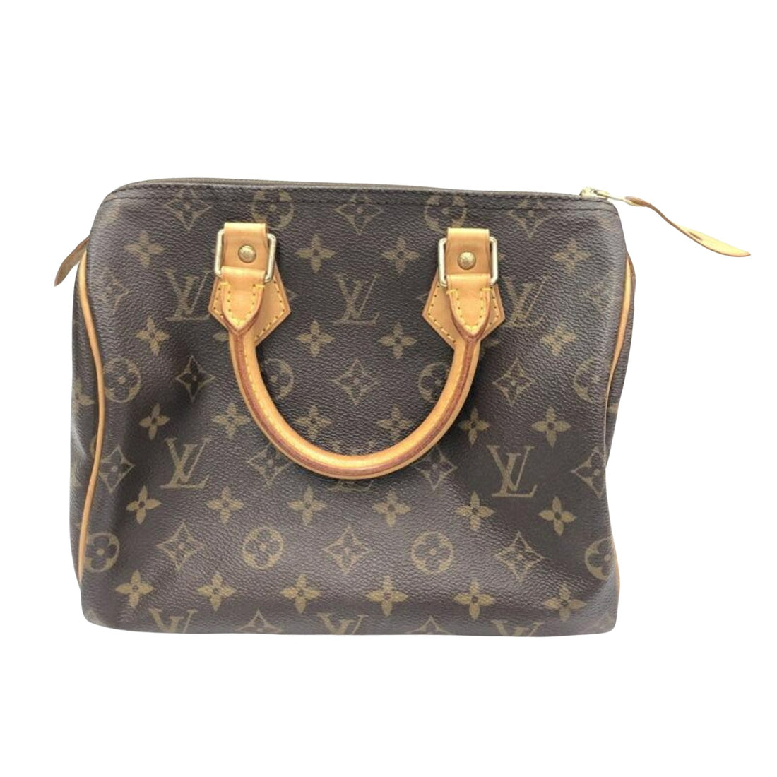 Louis Vuitton Speedy 25  Canvas Handbag