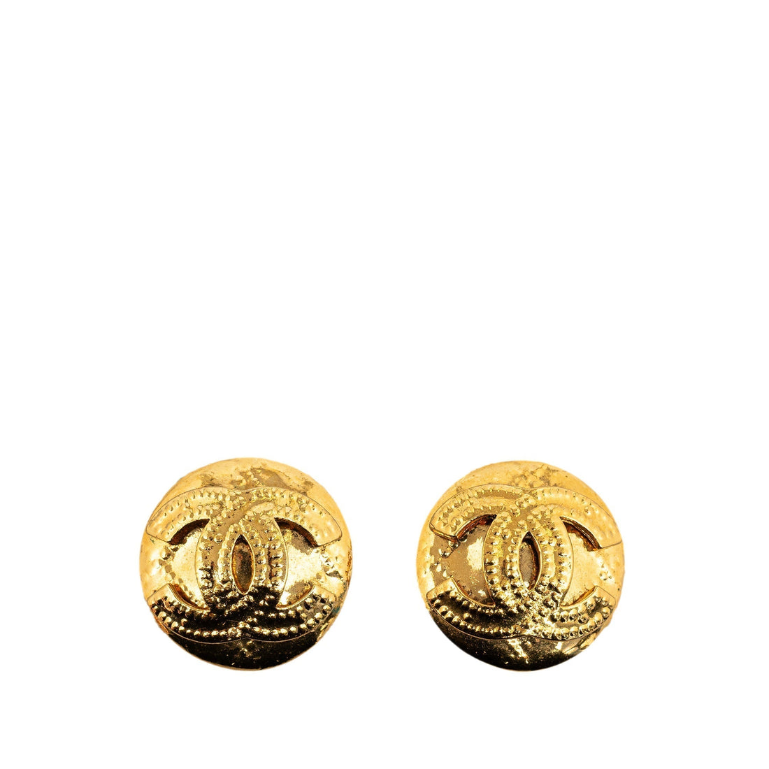 CHANEL CC Clip On Earrings Costume Earrings