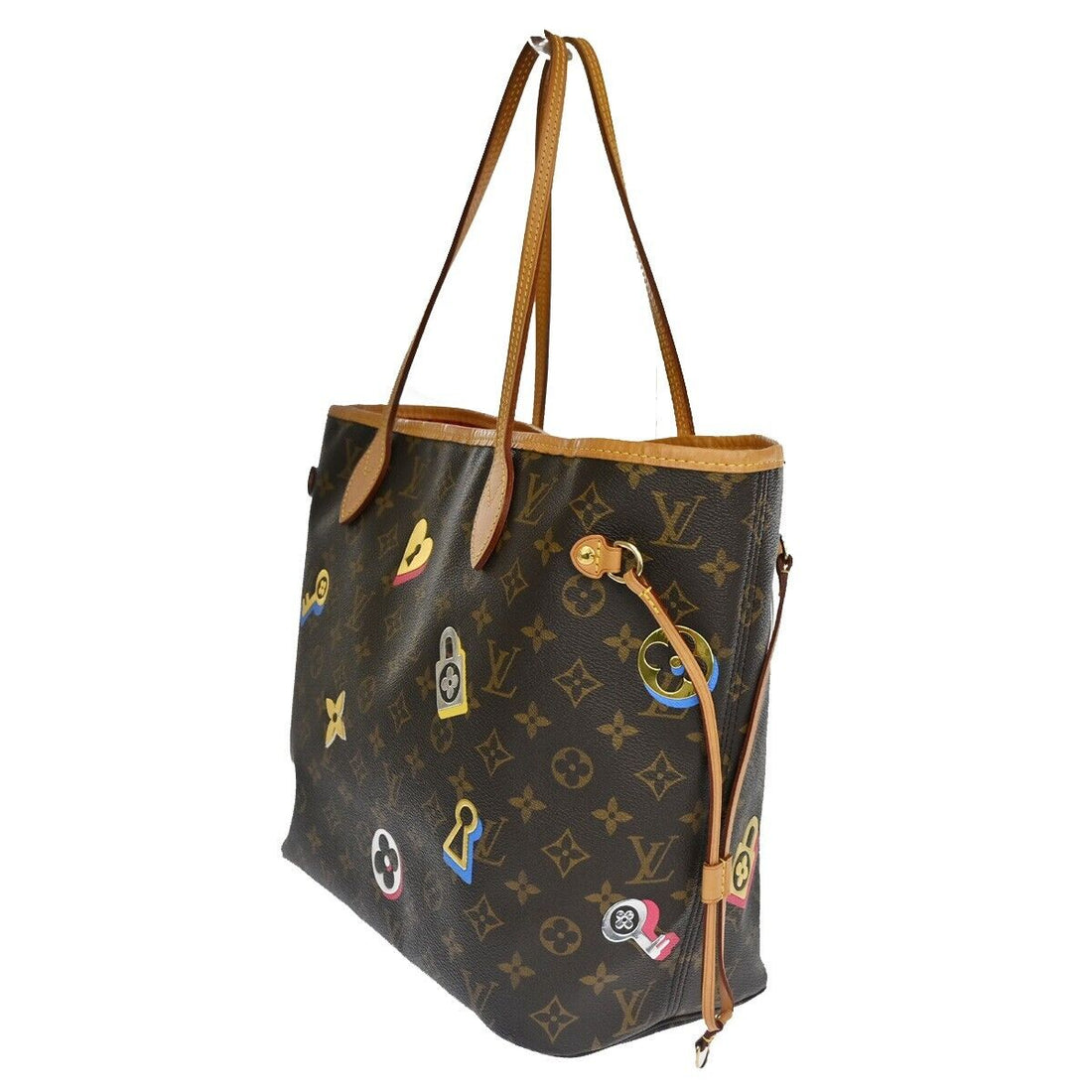 Louis Vuitton Neverfull Mm  Canvas Tote Bag