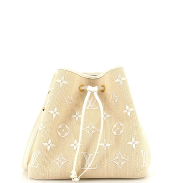 Neo Noe By The Pool Monogram Raffia MM