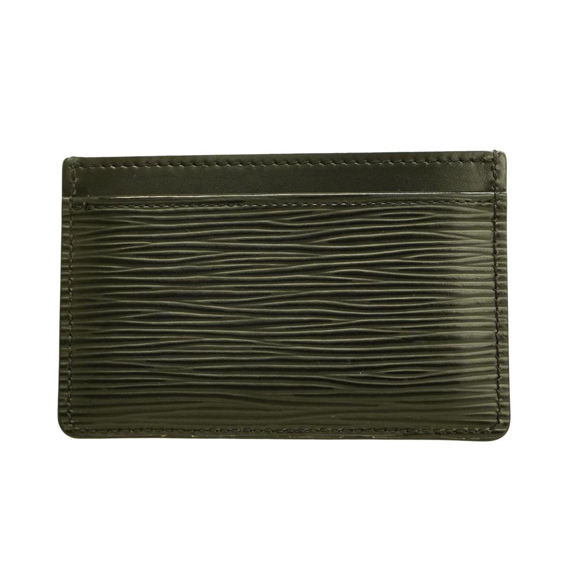 Louis Vuitton Porte Carte Simple  Leather Wallet