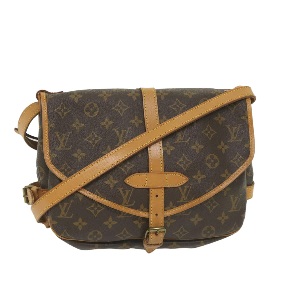 Louis Vuitton Saumur  Canvas Shoulder Bag