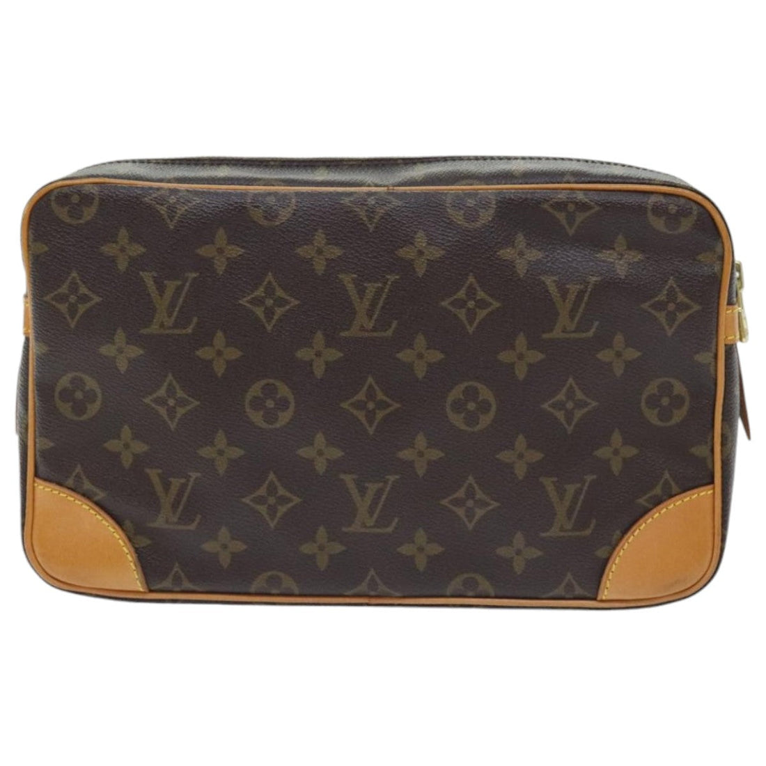 Louis Vuitton Compiegne 28  Canvas Clutch Bag