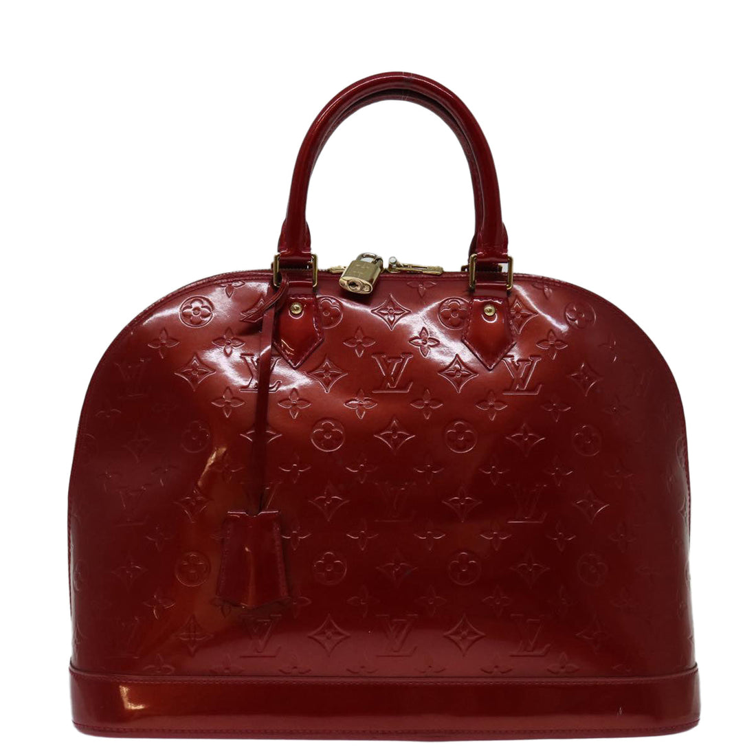 Louis Vuitton Alma  Patent Leather Handbag