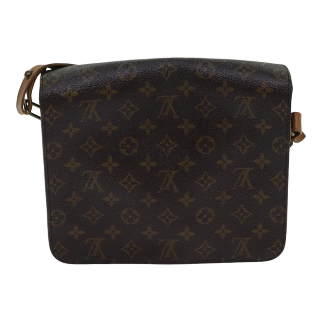 Louis Vuitton Cartouchière 26  Canvas Shoulder Bag