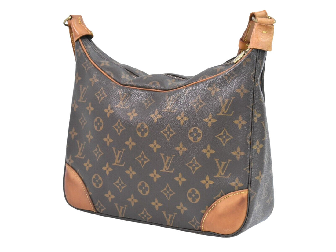 Louis Vuitton Boulogne  Canvas Shoulder Bag