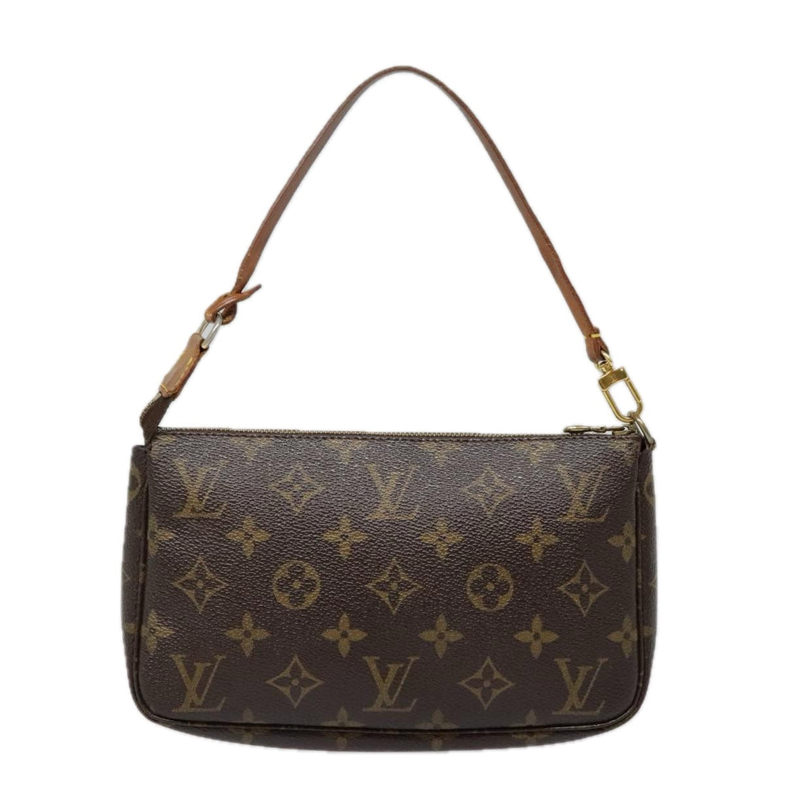Louis Vuitton Pochette Accessoire  Canvas Clutch Bag