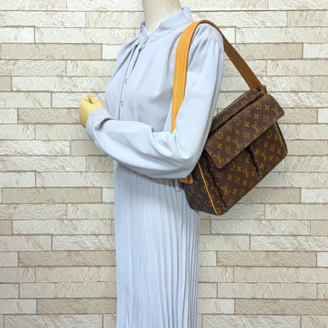 Louis Vuitton  Monogram Canvas Shoulder Bag