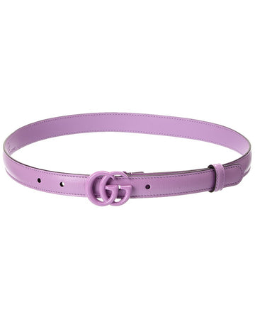 Gucci GG Marmont Thin Leather Belt