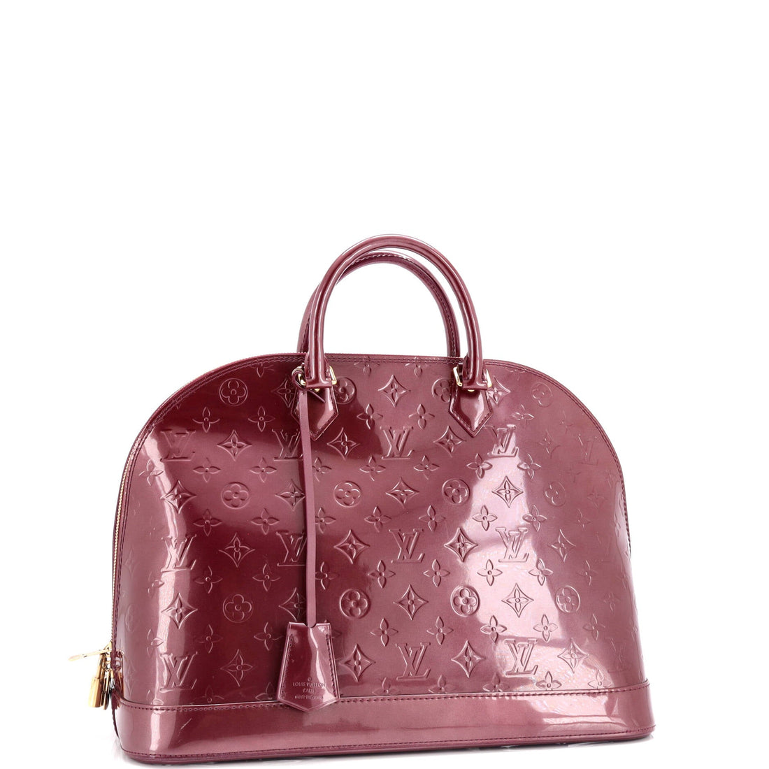 Alma Handbag Monogram Vernis GM