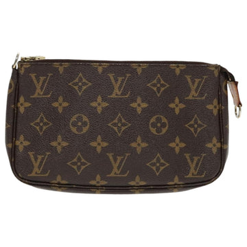 Louis Vuitton Pochette Accessoire  Canvas Clutch Bag