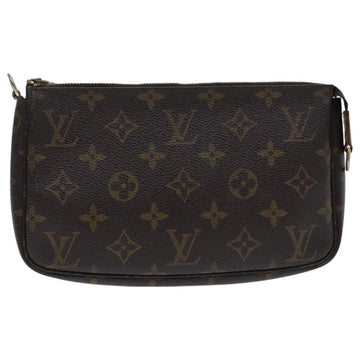 Louis Vuitton Pochette Accessoire  Canvas Clutch Bag