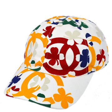 Chanel Cap Hat White #M Small New