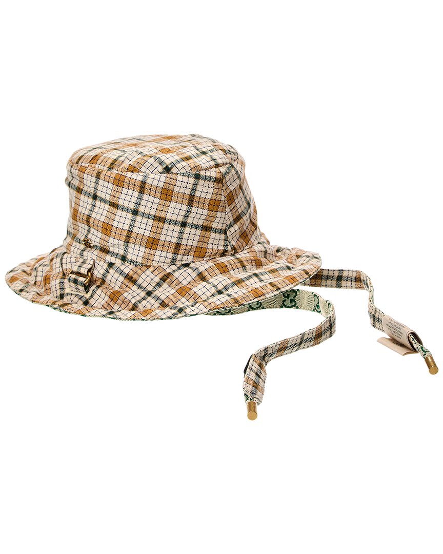 Gucci Reversible Linen Bucket Hat