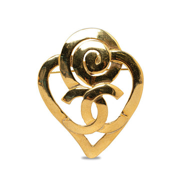 Top Quality Chanel  Coco Big Heart Torch Brochure G   Chanel