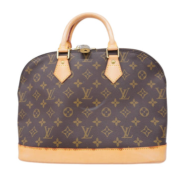 Louis Vuitton Alma  Canvas Handbag