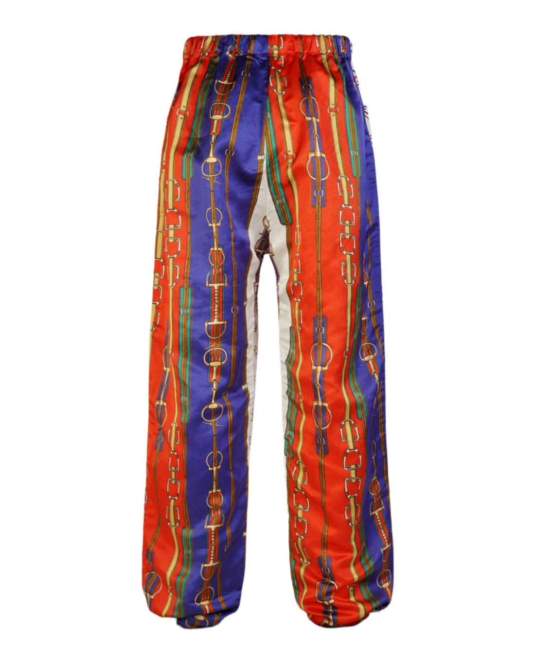 Bi-Material Jogging Pants