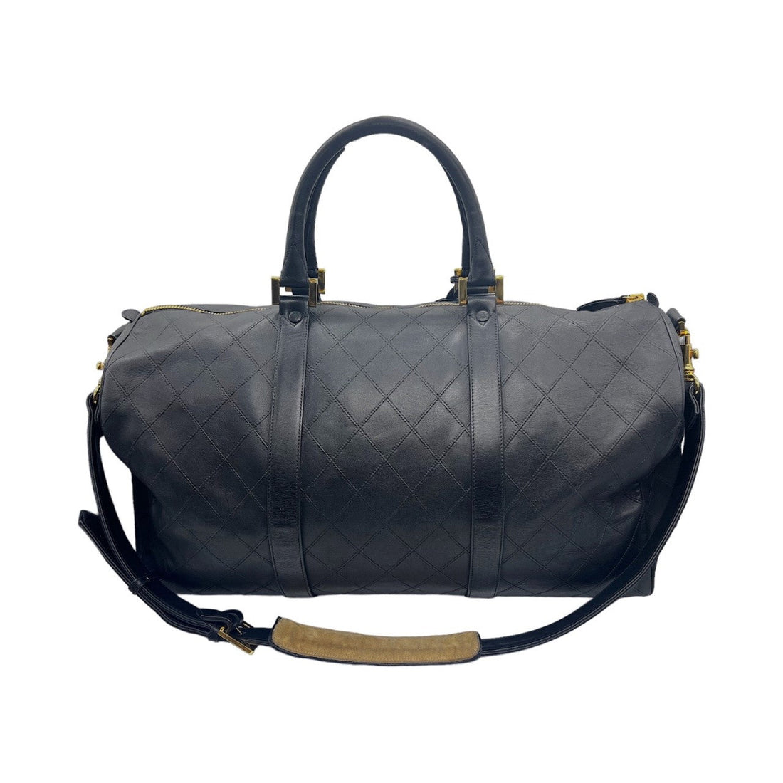 Chanel  Double Stitch Duffle Bag