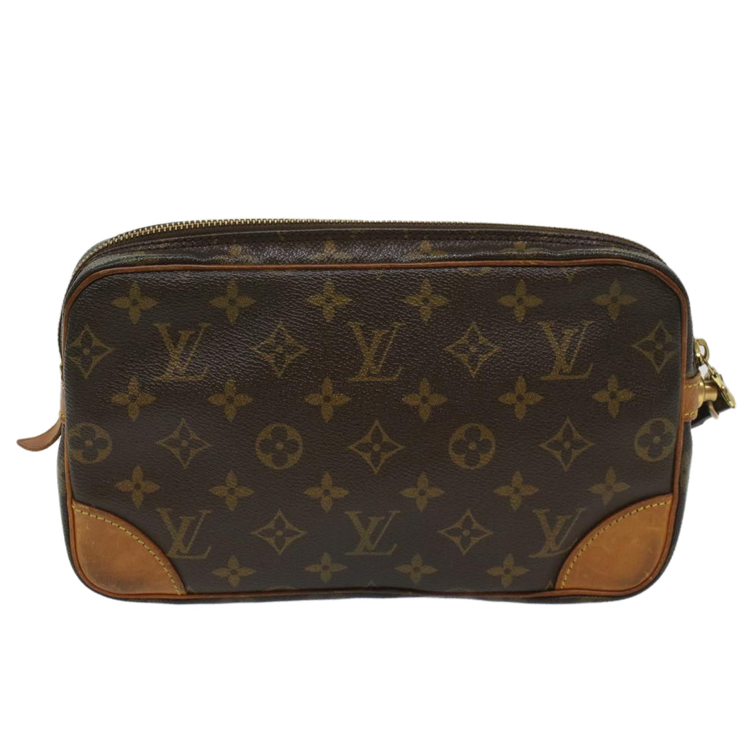 Louis Vuitton Marly Dragonne  Canvas Clutch Bag