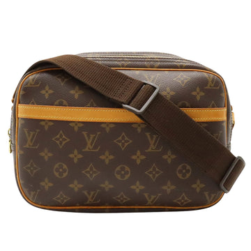 Louis Vuitton Reporter Pm  Canvas Shoulder Bag