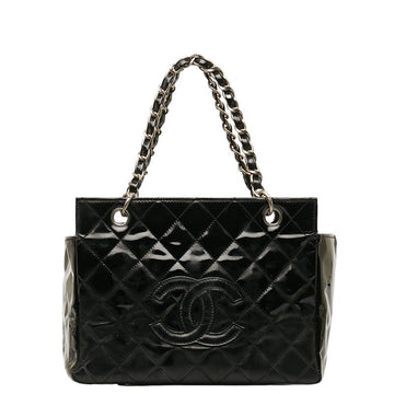 Chanel Matrases Cocono mark Chain houlder Bag Black Silver Emmeline  Chanel