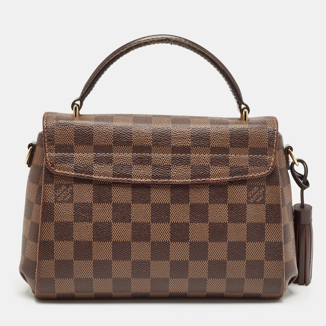 Louis Vuitton Damier Ebene Canvas Croisette Bag