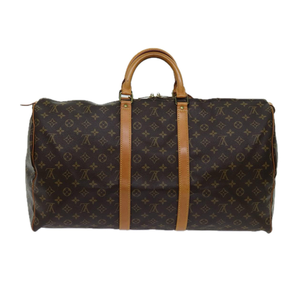 Louis Vuitton Keepall 55  Canvas Travel Bag
