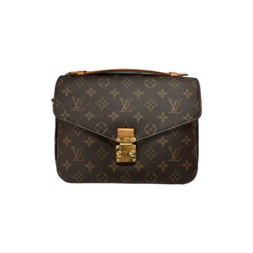 Louis-Vuitton Monogram Pochette Metis Brown GHW