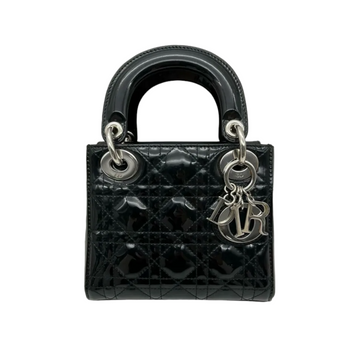 Lady Dior Mini Cannage New 1:1 Repl Black SHW