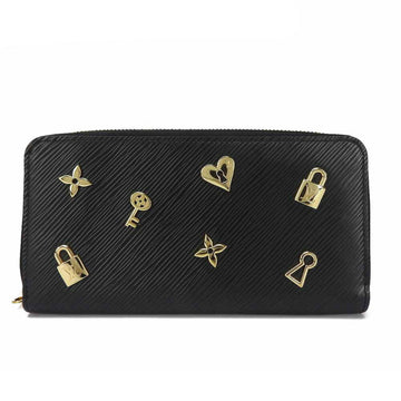 Louis Vuitton   Leather Long Wallet (Bi-Fold)