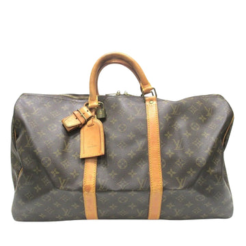 Louis Vuitton Keepall 50  Canvas Travel Bag