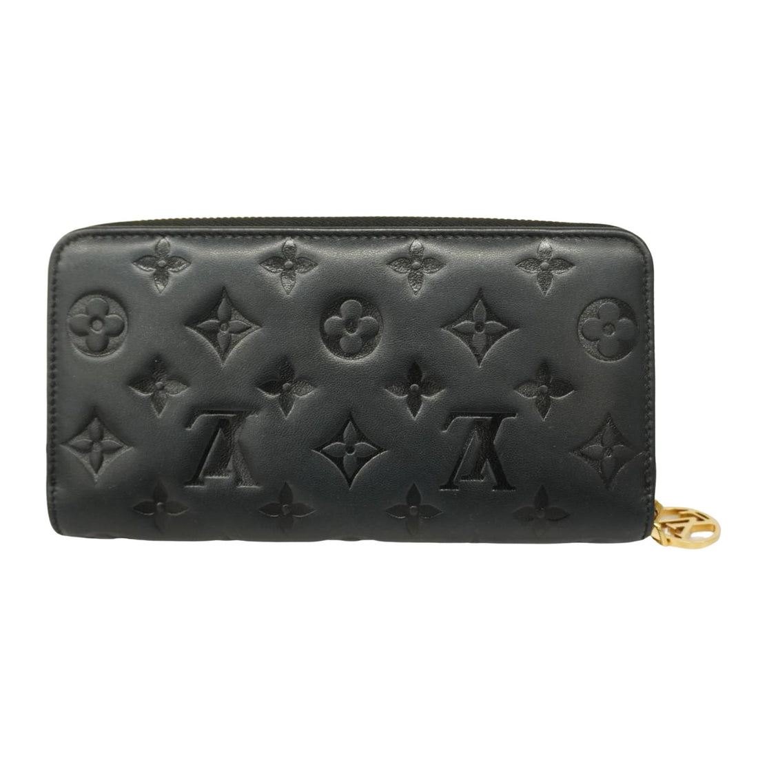 Louis Vuitton Zippy Wallet  Leather Wallet