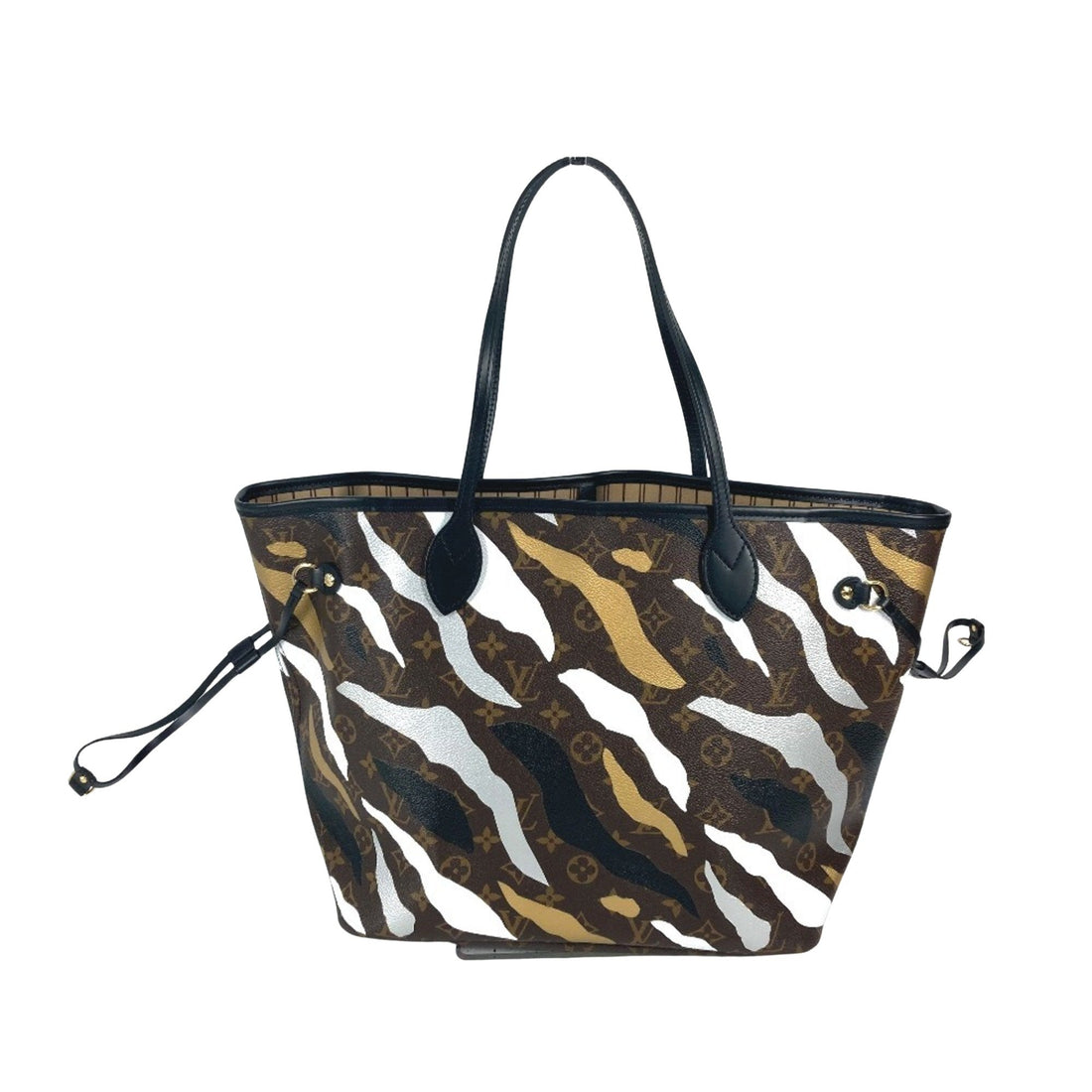Louis Vuitton Neverfull Mm  Canvas Tote Bag