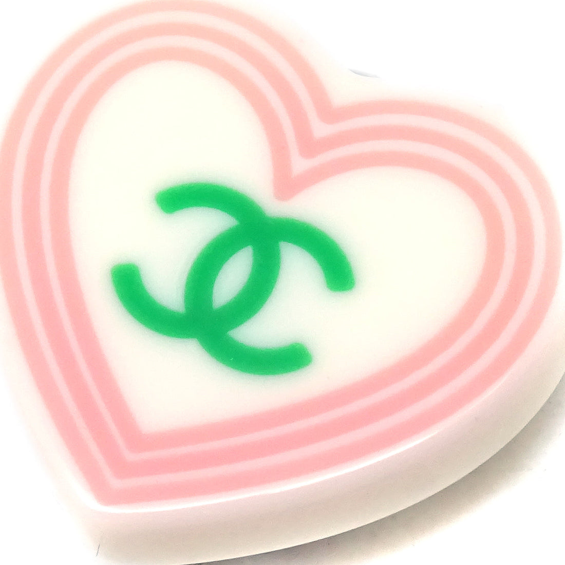 Chanel Earrings Clip-On White 04C